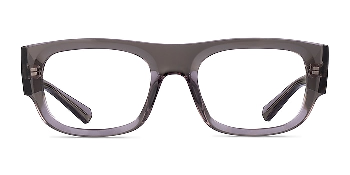 Ray-Ban RB7218 Kristin Transparent Gray Plastic Eyeglass Frames from EyeBuyDirect