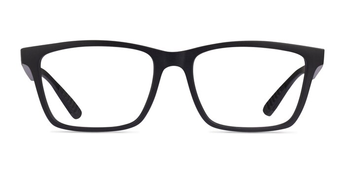 Ray-Ban RB7025 Matte Black Plastic Eyeglass Frames from EyeBuyDirect