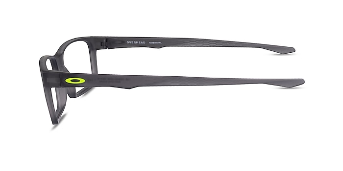 Oakley Overhead Satin Gray Plastic Eyeglass Frames from EyeBuyDirect