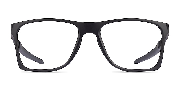 Oakley Activate Satin Black Plastic Eyeglass Frames from EyeBuyDirect