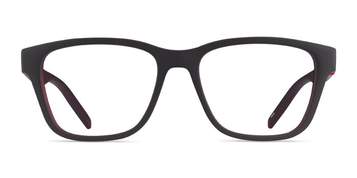 ARNETTE Telmo Matte Gray Red Plastic Eyeglass Frames from EyeBuyDirect