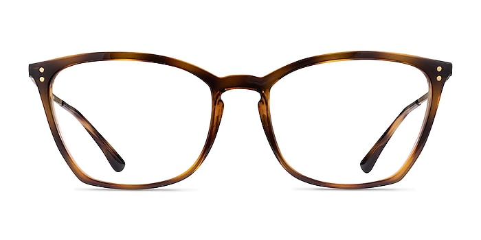 Vogue Eyewear VO5277 Tortoise Transparent Plastic Eyeglass Frames from EyeBuyDirect