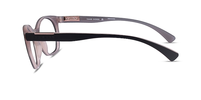 Oakley Tone Down Polished Dusty Rose Plastic Eyeglass Frames from EyeBuyDirect
