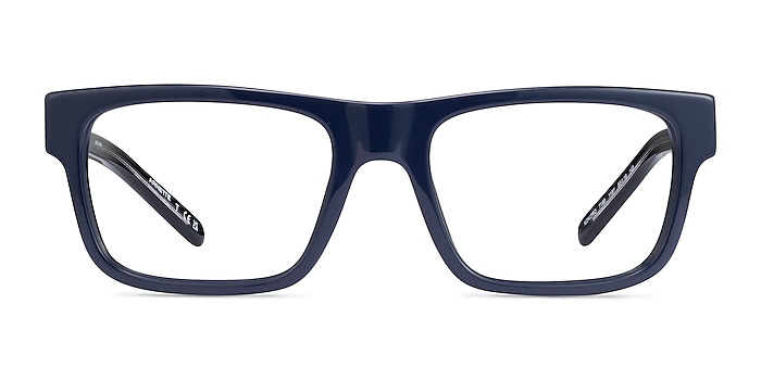 ARNETTE Kokoro Shiny Blue Acetate Eyeglass Frames from EyeBuyDirect