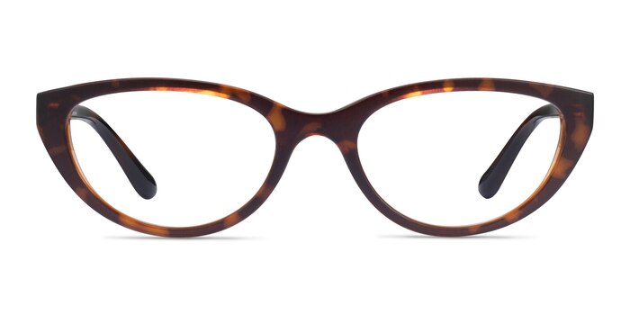 Vogue Eyewear VO5290 Dark Tortoise Light Brown Plastic Eyeglass Frames from EyeBuyDirect