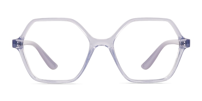 Vogue Eyewear VO5363 Transparent Blue Plastic Eyeglass Frames from EyeBuyDirect