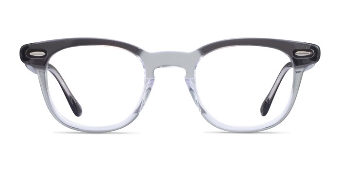 Ray-Ban RB5398 Hawkeye Top Gray On Trasparent Acetate Eyeglass Frames from EyeBuyDirect