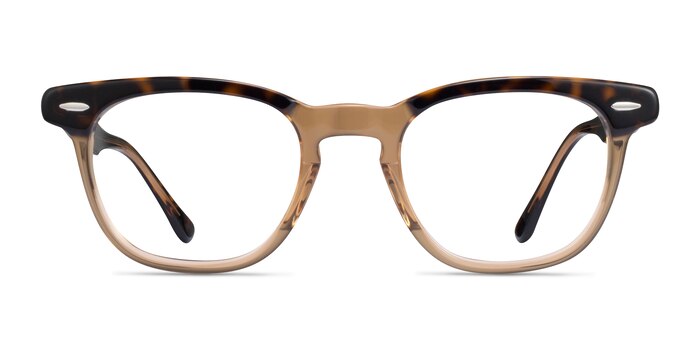 Ray-Ban RB5398 Hawkeye Tortoise On Transparent Brown Acetate Eyeglass Frames from EyeBuyDirect