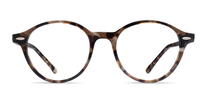 Ray-Ban RB7118 Brown Tortoise Plastic Eyeglass Frames from EyeBuyDirect