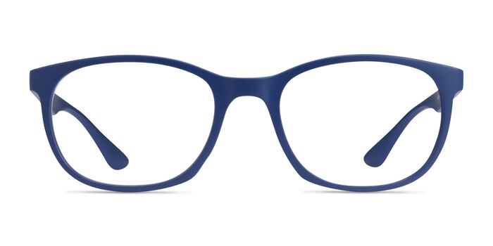 Ray-Ban RB7183 Liteforce Sand Blue Plastic Eyeglass Frames from EyeBuyDirect