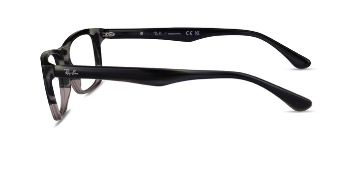 Ray-Ban RB5279 Gradient Gray Acétate Montures de lunettes de vue d'EyeBuyDirect