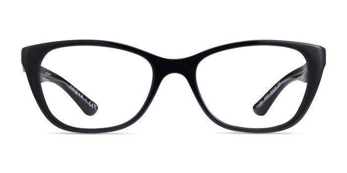 Vogue Eyewear VO2961 Top Black Transparent Acetate Eyeglass Frames from EyeBuyDirect