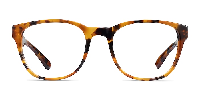 Vogue Eyewear VO5313 Yellow Tortoise Acetate Eyeglass Frames from EyeBuyDirect