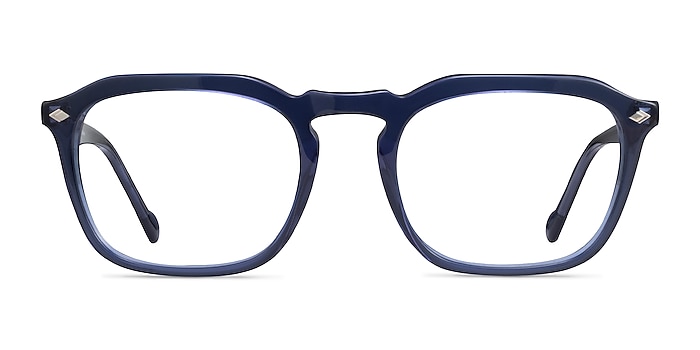 Vogue Eyewear VO5348 Transparent Blue Acetate Eyeglass Frames from EyeBuyDirect
