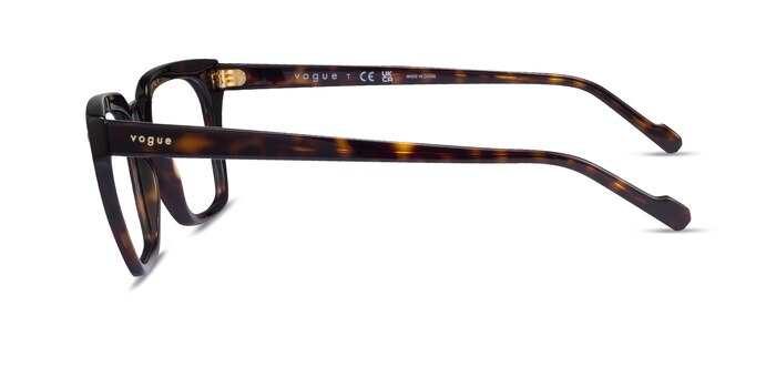 Vogue Eyewear VO5371 Matte Dark Tortoise Acetate Eyeglass Frames from EyeBuyDirect