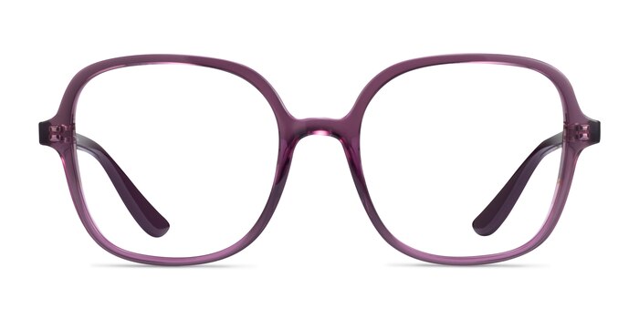 Vogue Eyewear VO5373 Transparent Violet Plastic Eyeglass Frames from EyeBuyDirect