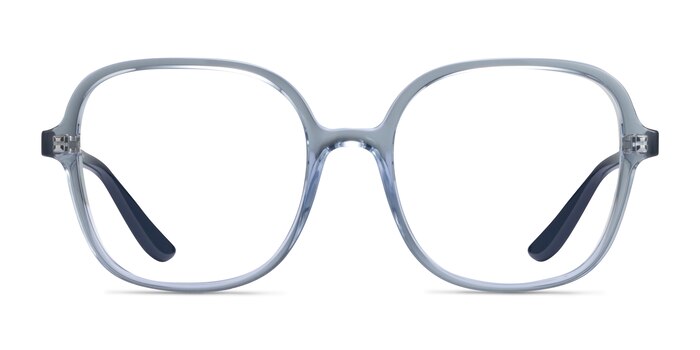 Vogue Eyewear VO5373 Transparent Blue Plastic Eyeglass Frames from EyeBuyDirect