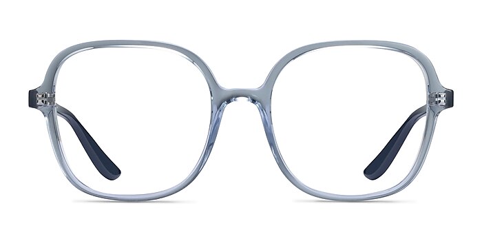 Vogue Eyewear VO5373 Transparent Blue Plastic Eyeglass Frames from EyeBuyDirect