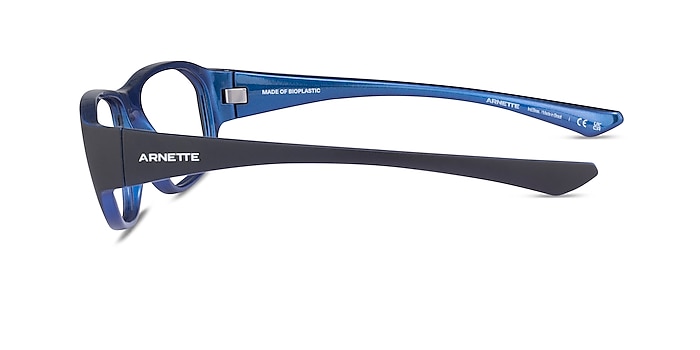 ARNETTE Gamoor Matte Black Plastique Montures de lunettes de vue d'EyeBuyDirect