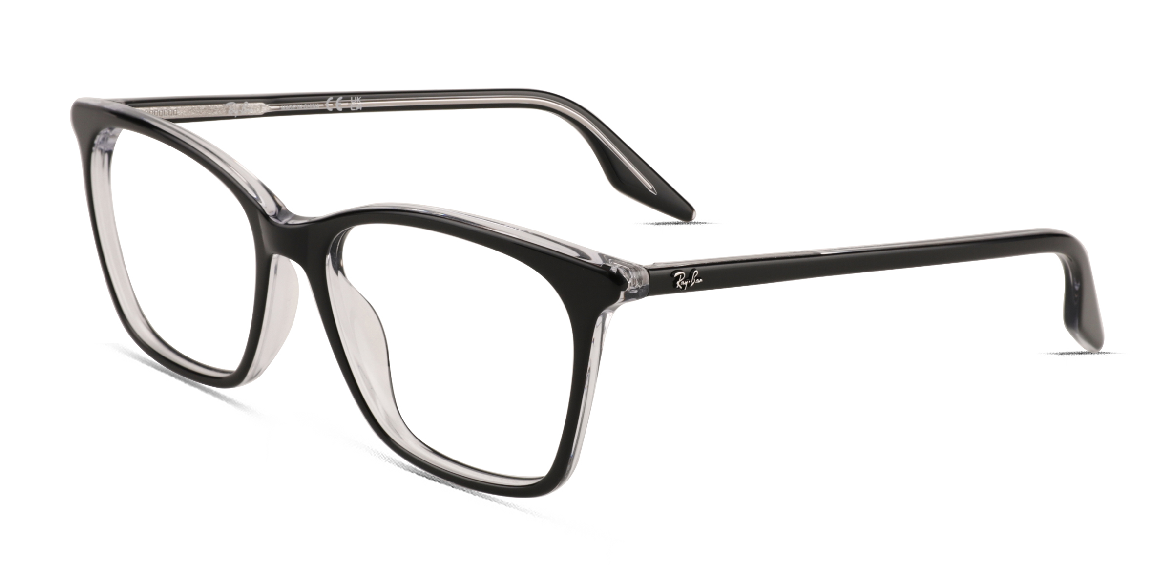 Ray-Ban RB5422 - Cat Eye Black Frame Eyeglasses | Eyebuydirect