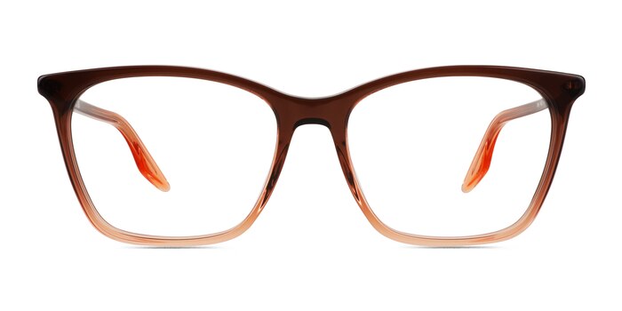 Ray-Ban RB5422 Brown Gradient Orange Acétate Montures de lunettes de vue d'EyeBuyDirect