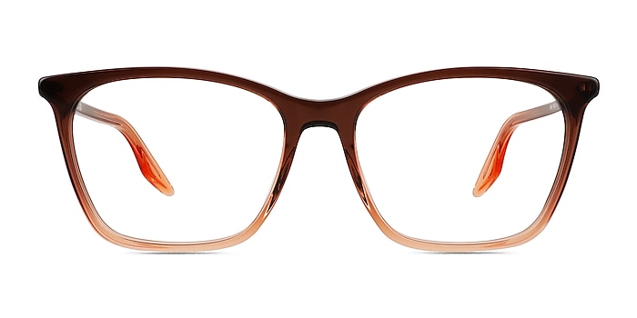 Ray-Ban RB5422 Brown Gradient Orange Acetate Eyeglass Frames from EyeBuyDirect