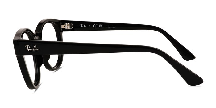 Ray-Ban RB7227 Black Plastic Eyeglass Frames from EyeBuyDirect