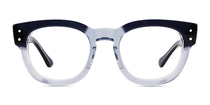 Ray-Ban RB0298V Mega Hawkeye Blue Acetate Eyeglass Frames from EyeBuyDirect