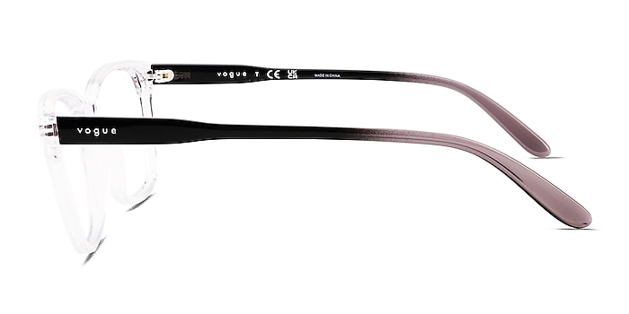 Vogue Eyewear VO5518 Clear Plastic Eyeglass Frames from EyeBuyDirect