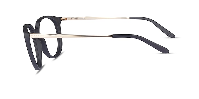 Oakley Bmng Satin Black Plastic Eyeglass Frames from EyeBuyDirect