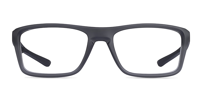 Oakley Rafter Satin Gray Smoke Plastic Eyeglass Frames from EyeBuyDirect
