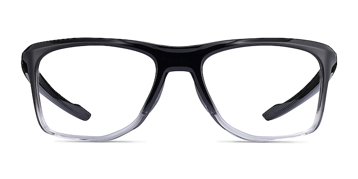 Oakley Knolls Polished Black Plastic Eyeglass Frames from EyeBuyDirect