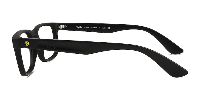 Ray-Ban RB7232M Matte Black Plastique Montures de lunettes de vue d'EyeBuyDirect
