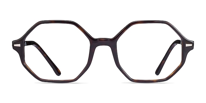 Ray-Ban RB5472 Britt Tortoise Acetate Eyeglass Frames from EyeBuyDirect