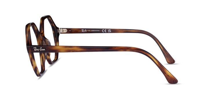 Ray-Ban RB5472 Britt Striped Tortoise Acétate Montures de lunettes de vue d'EyeBuyDirect
