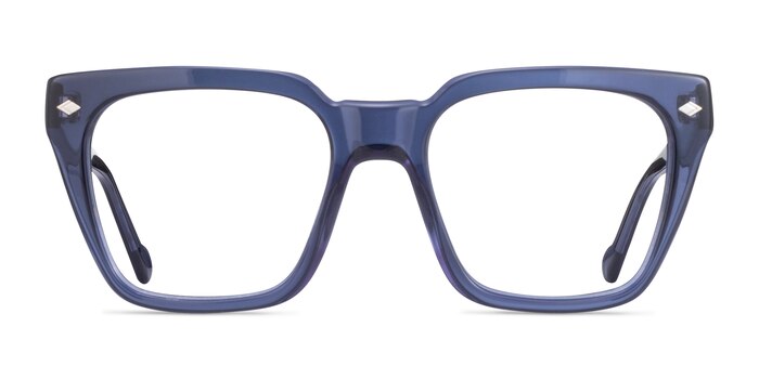 Vogue Eyewear VO5371 Transparent Blue Acetate Eyeglass Frames from EyeBuyDirect