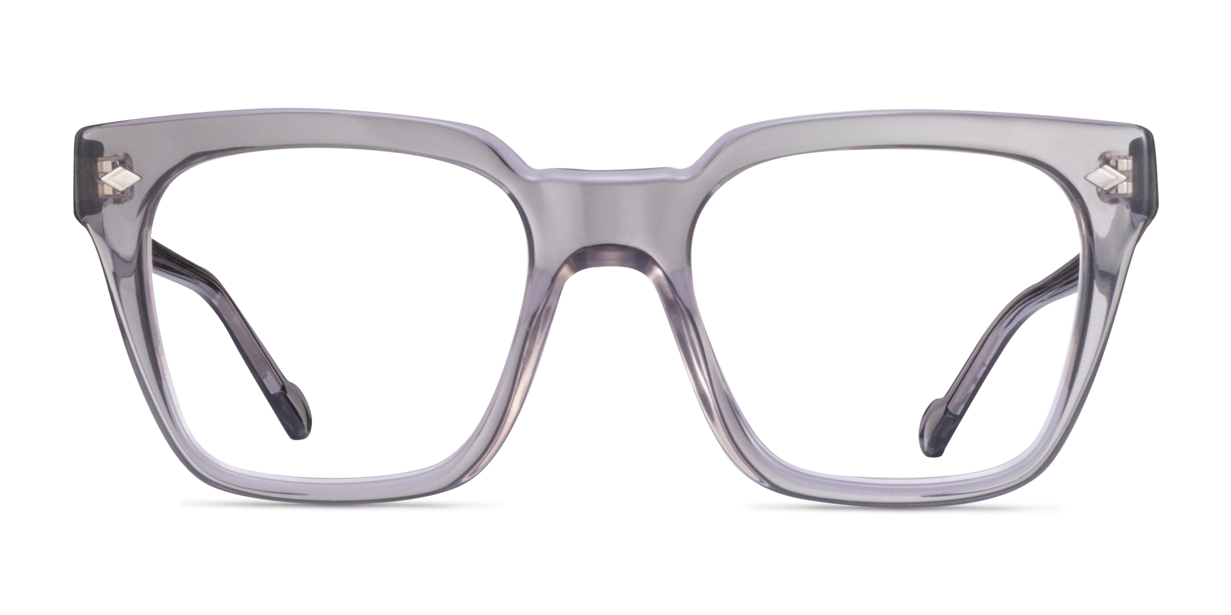 Vogue Eyewear VO5371 - Square Transparent Gray Frame Eyeglasses ...