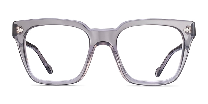 Vogue Eyewear VO5371 Transparent Gray Acetate Eyeglass Frames from EyeBuyDirect