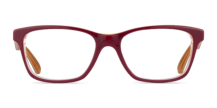 Vogue Eyewear VO2787 Red Yellow Acetate Eyeglass Frames from EyeBuyDirect