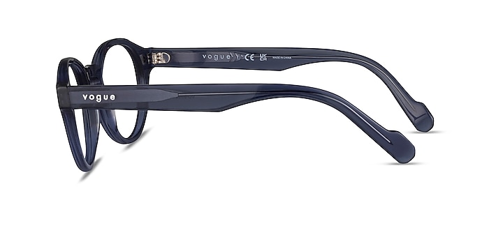 Vogue Eyewear VO5332 Transparent Blue Acetate Eyeglass Frames from EyeBuyDirect