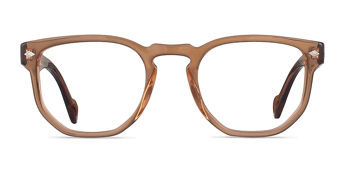 Vogue Eyewear VO5360 Transparent Brown Acetate Eyeglass Frames from EyeBuyDirect