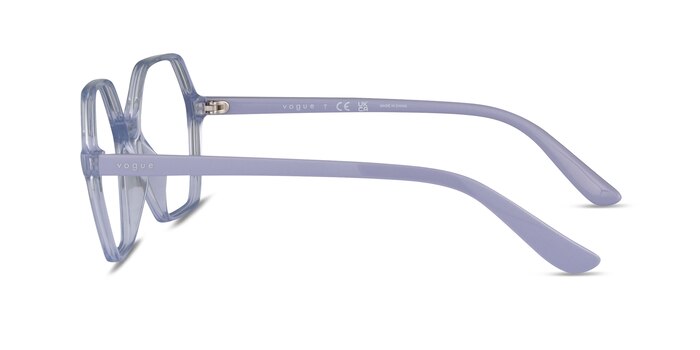 Vogue Eyewear VO5363 Transparent Purple Plastic Eyeglass Frames from EyeBuyDirect