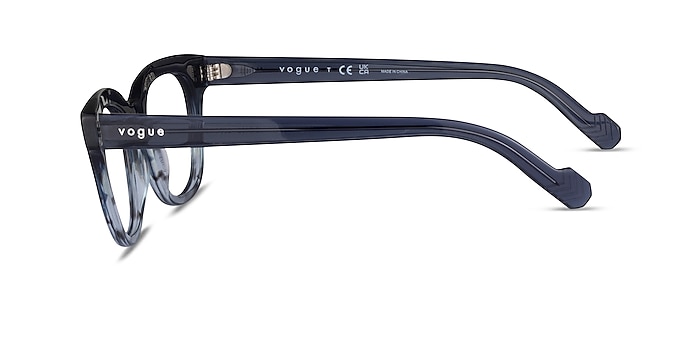 Vogue Eyewear VO5402 Gradient Blue Acetate Eyeglass Frames from EyeBuyDirect