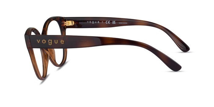Vogue Eyewear VO5421 Matte Tortoise Plastic Eyeglass Frames from EyeBuyDirect