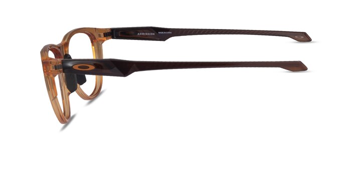 Oakley Admission Clear Orange Plastic Eyeglass Frames from EyeBuyDirect