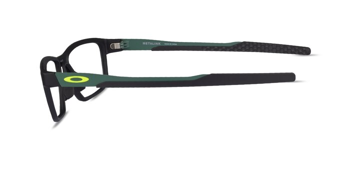 Oakley Metalink Matte Black Plastic Eyeglass Frames from EyeBuyDirect