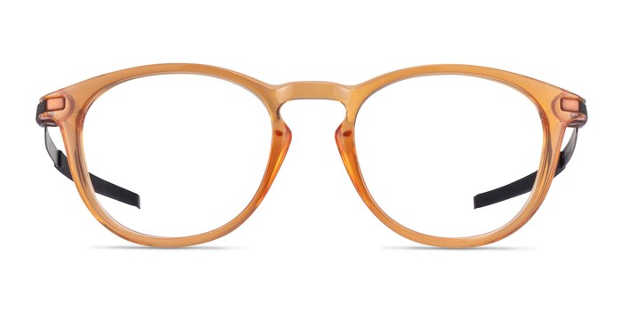 Oakley Pitchman R Clear Orange Plastic Eyeglass Frames from EyeBuyDirect