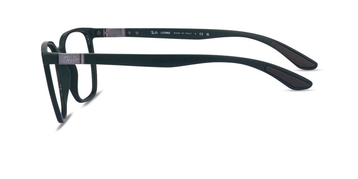 Ray-Ban RB7235 Liteforce Matte Dark Green Plastique Montures de lunettes de vue d'EyeBuyDirect