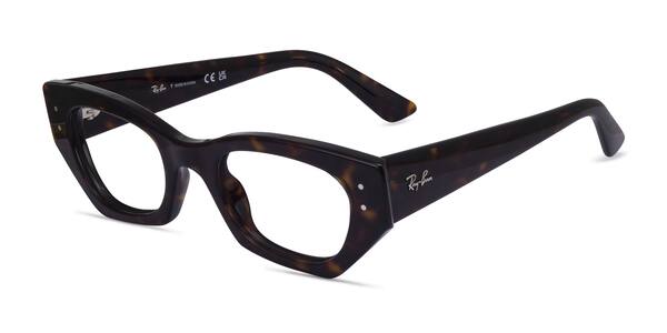 Tortoise Ray-Ban RB7330 Zena -  Alternative-materials Eyeglasses
