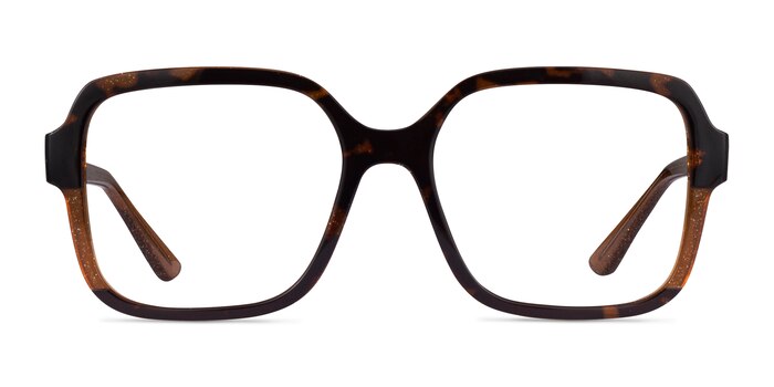 Vogue Eyewear VO5555 Brown Tortoise Plastique Montures de lunettes de vue d'EyeBuyDirect